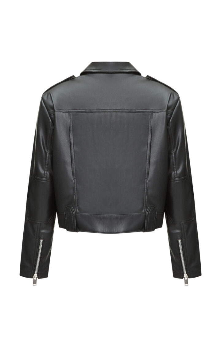 Куртка з еко шкіри