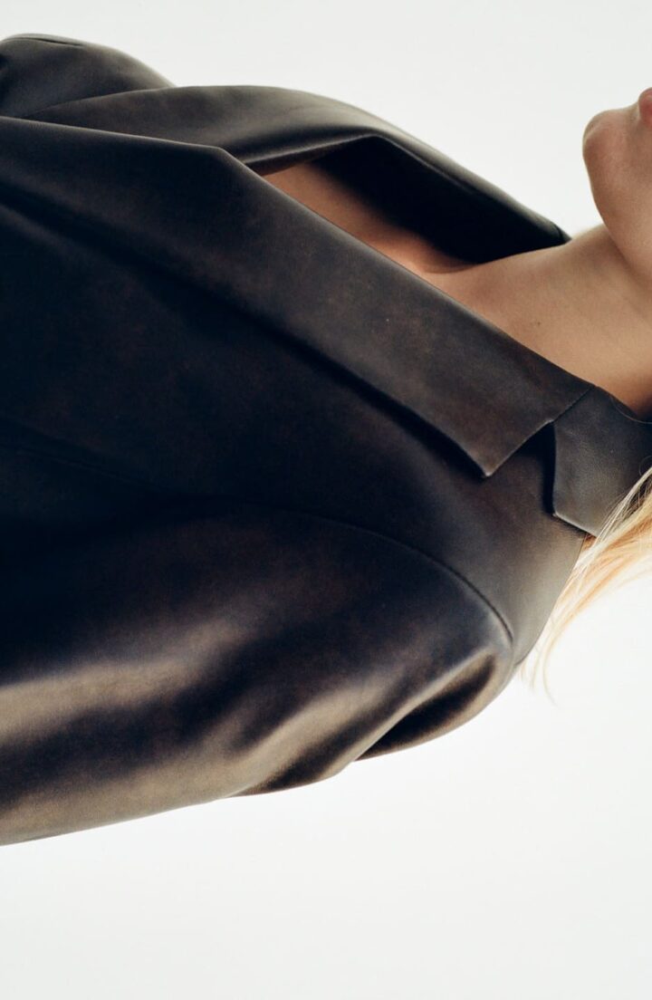 Класичний жакет (вінтаж коричневий)