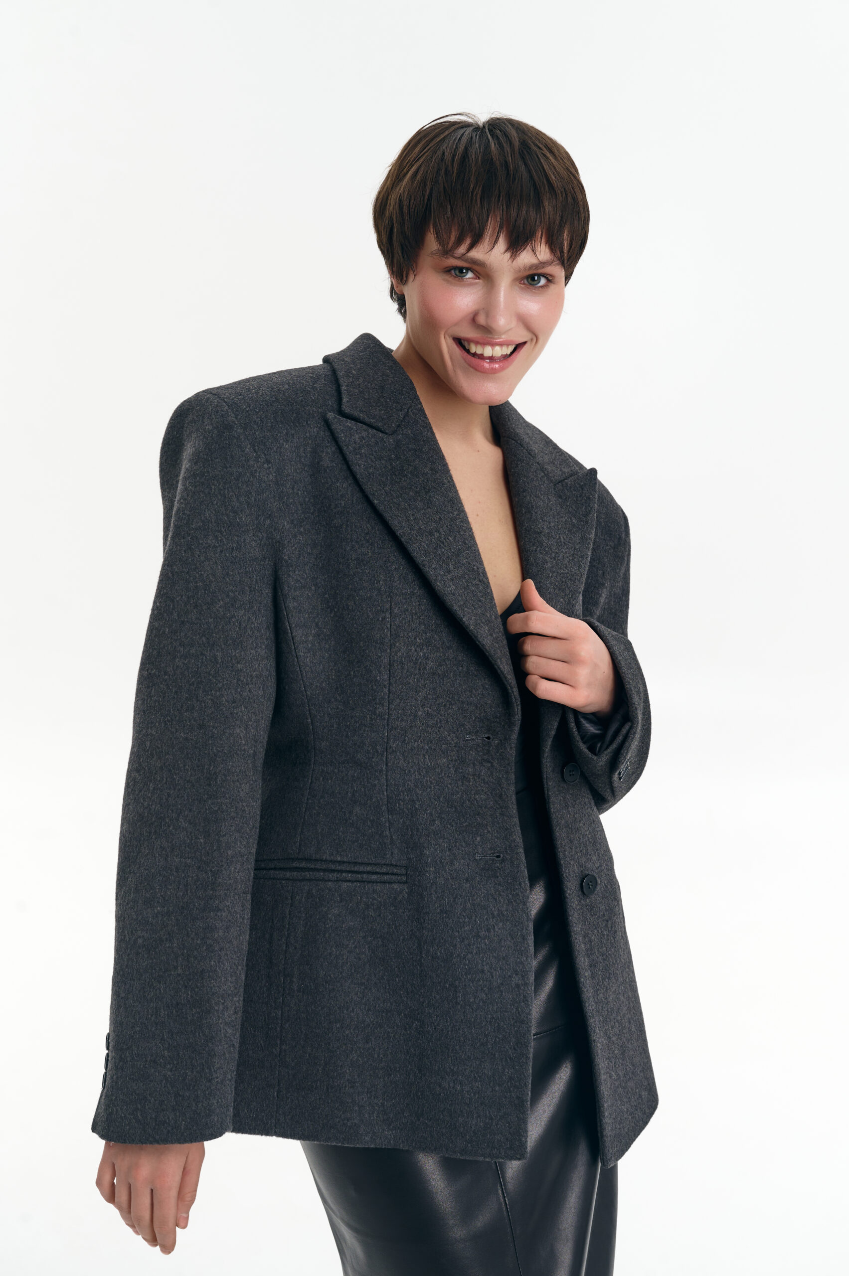 Вкорочене пальто - Зображення 4