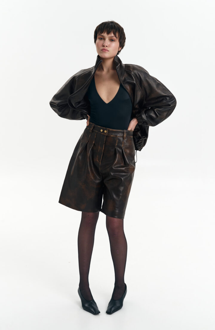 Шкіряні бермуди