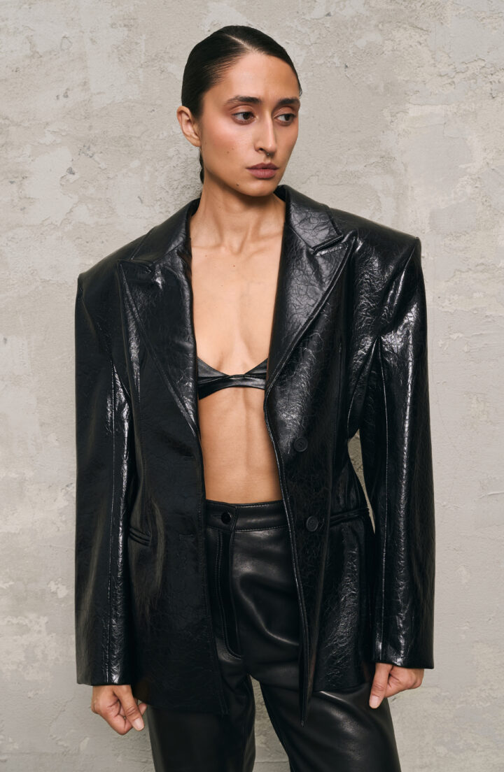 Жакет Sculpted black
