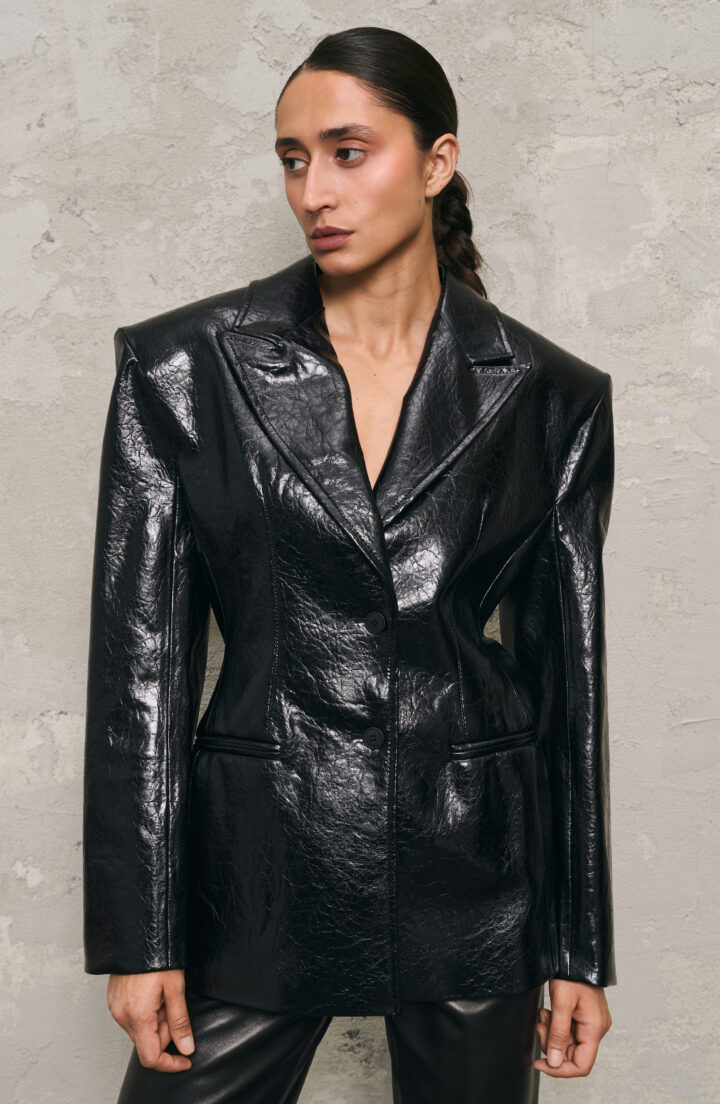 Жакет Sculpted black