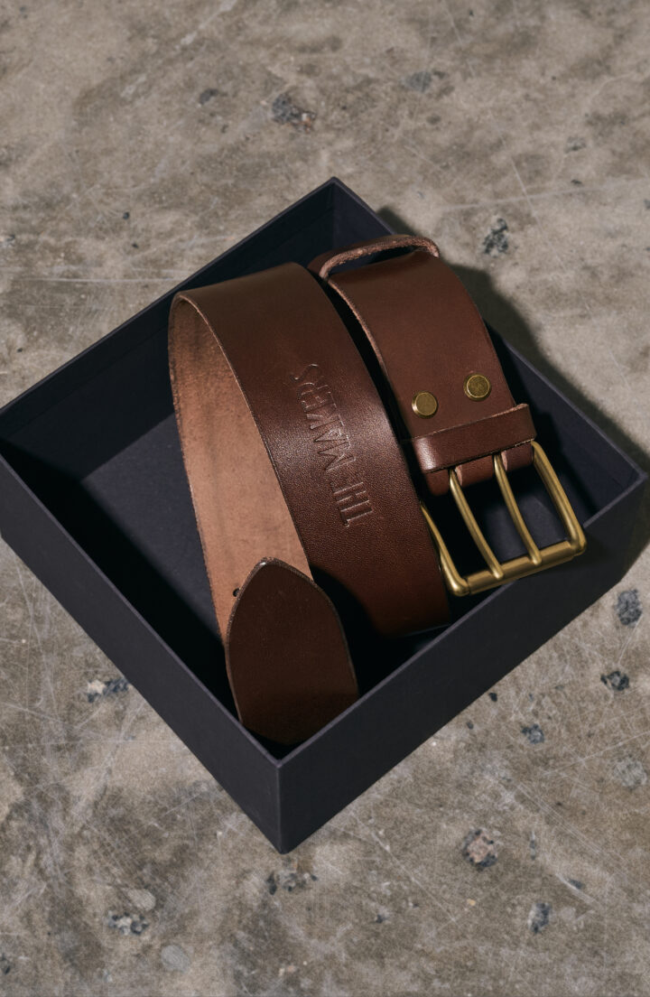 Шкіряний пояс Heritage Brown