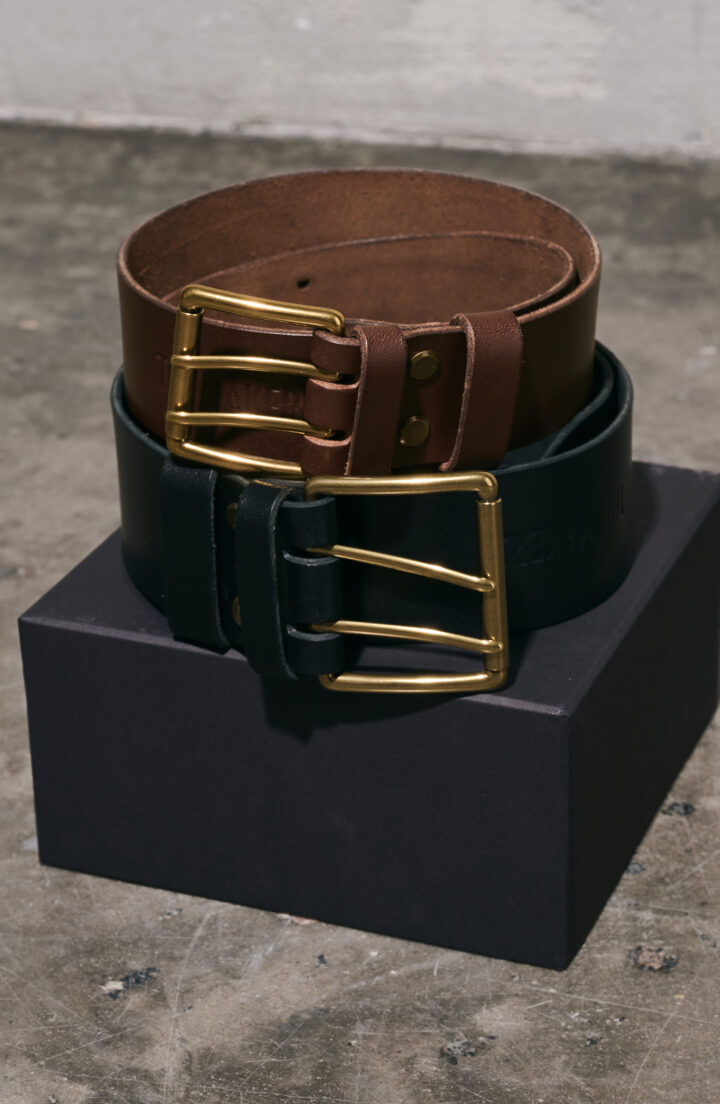 Шкіряний пояс Heritage Brown